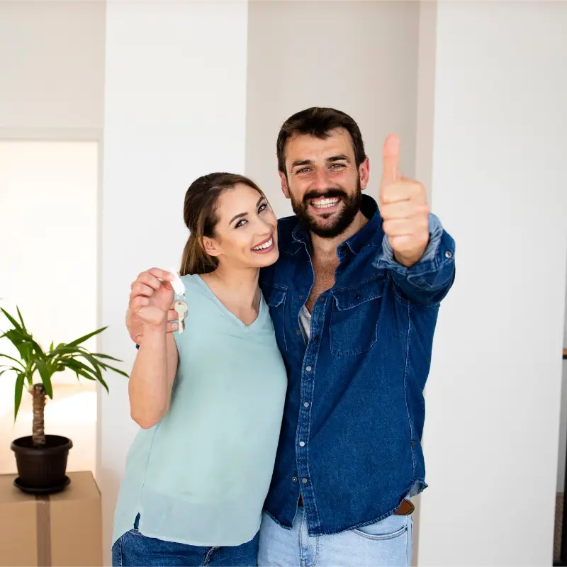 happy cleaning after taking professional cleaning services in Langley