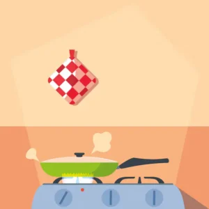 How to clean the drip pans