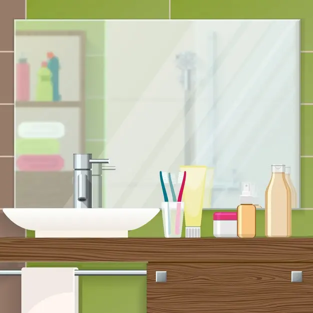 How to clean cloudy mirrors
