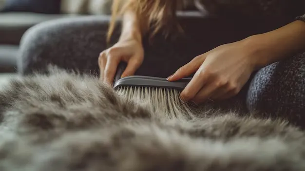How to restore fluffiness - How to clean Faux Fur