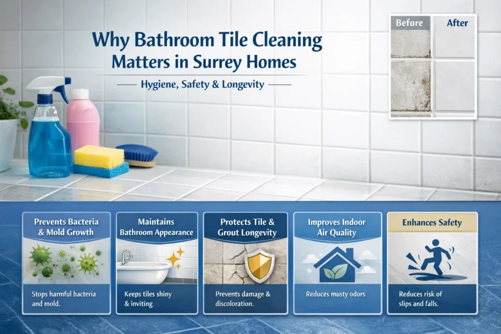 Why Bathroom Tile Cleaning Matters in Surrey Homes