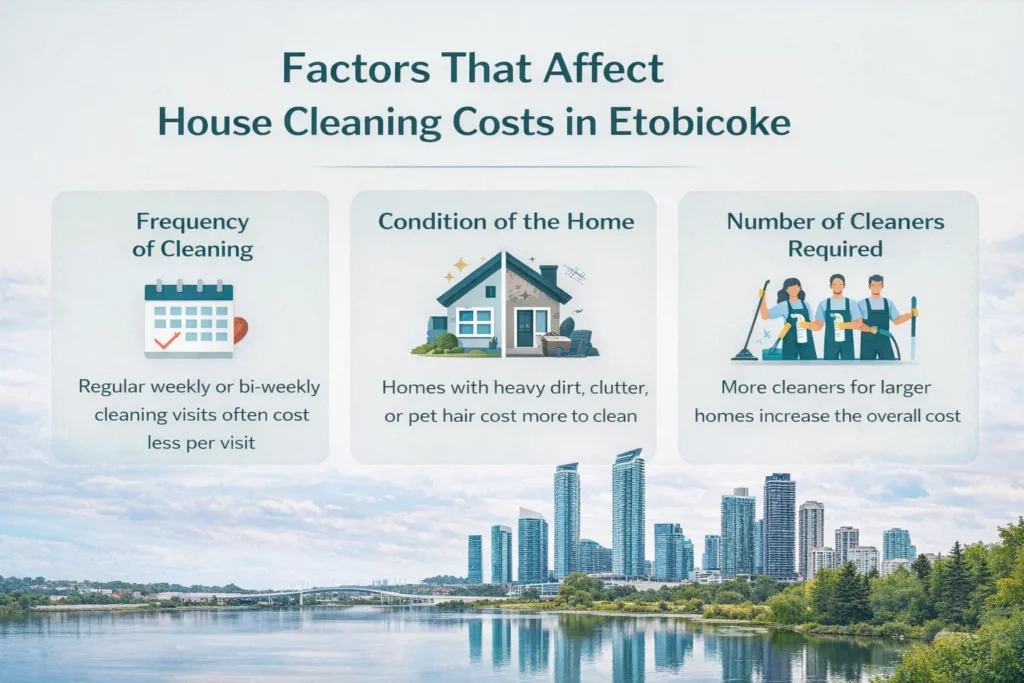 Factors That Affect House Cleaning Costs in Etobicoke