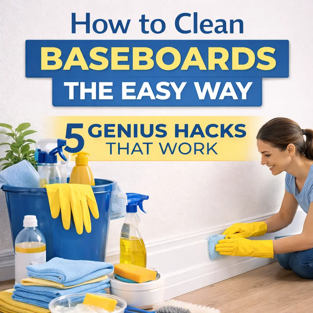 How to Clean Baseboards the Easy Way