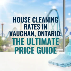 House Cleaning Rates in Vaughan, Ontario (2026): The Ultimate Price Guide