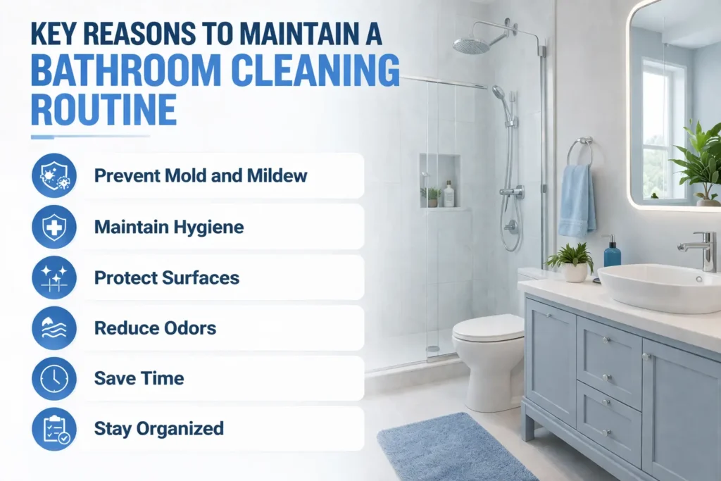Why a Bathroom Cleaning Routine Matters