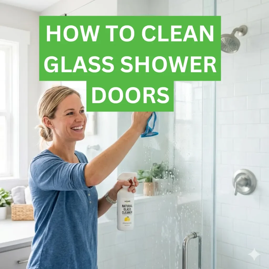 How to Clean Glass Shower Doors