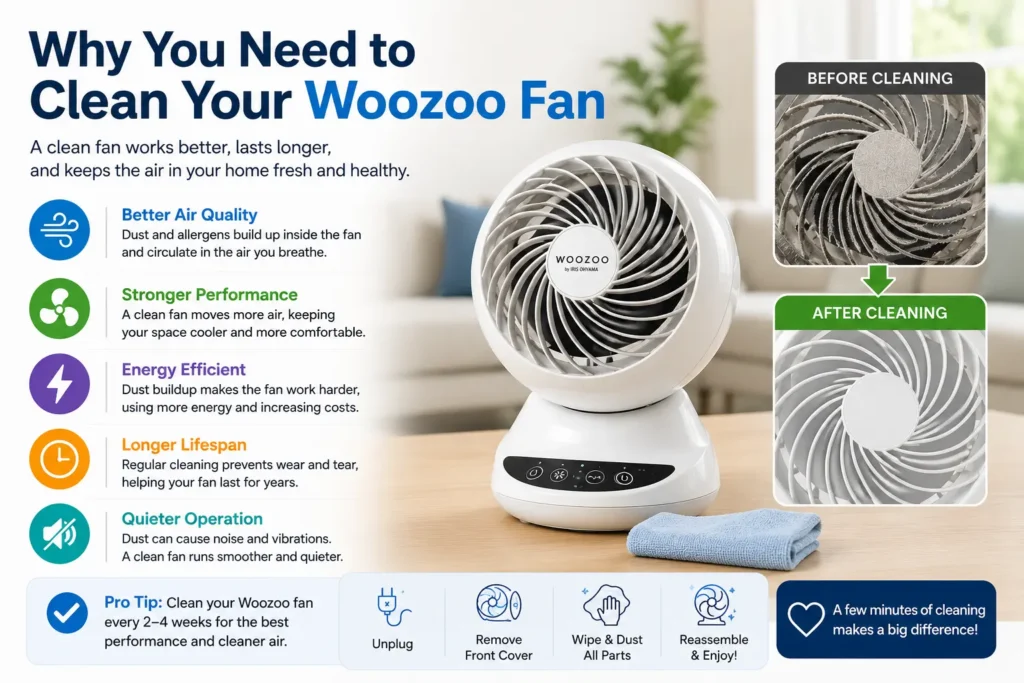Why You Need to Clean Your Woozoo Fan