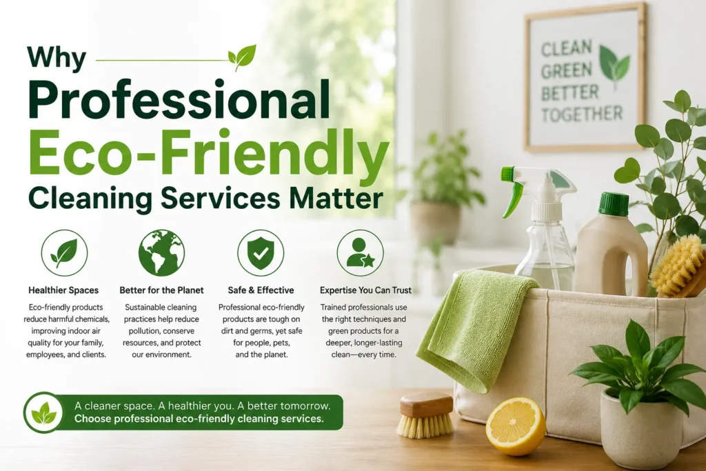 Why Professional Eco-Friendly Cleaning Services Matter