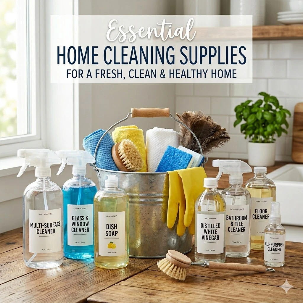 Essential Home Cleaning Supplies