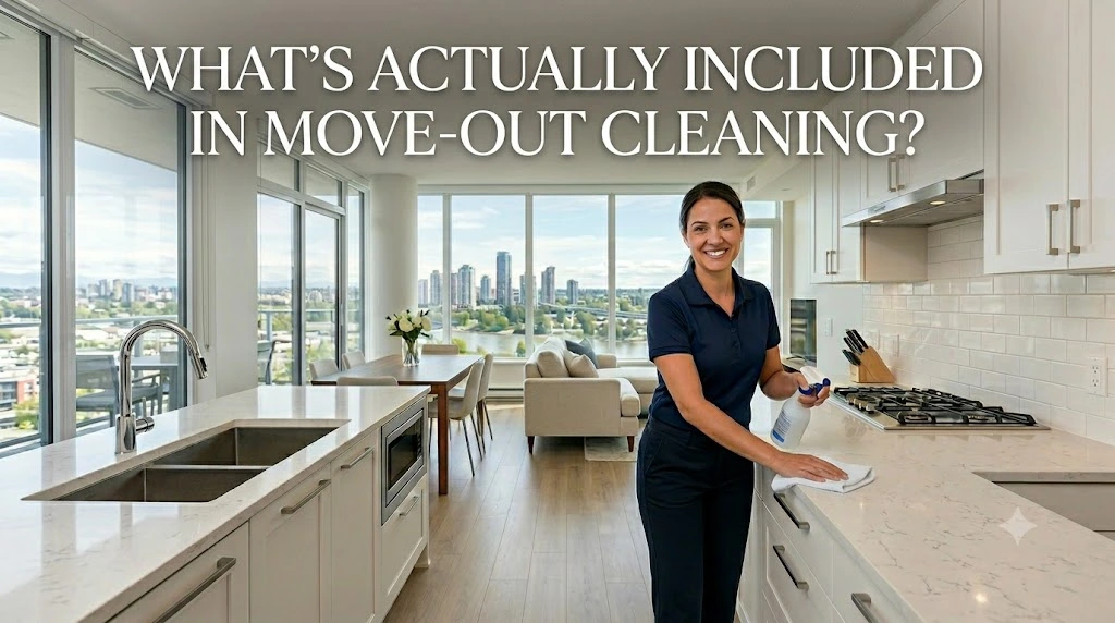 What’s Actually Included in Move-Out Cleaning (And Why It Costs More Than Regular Cleaning)?Â