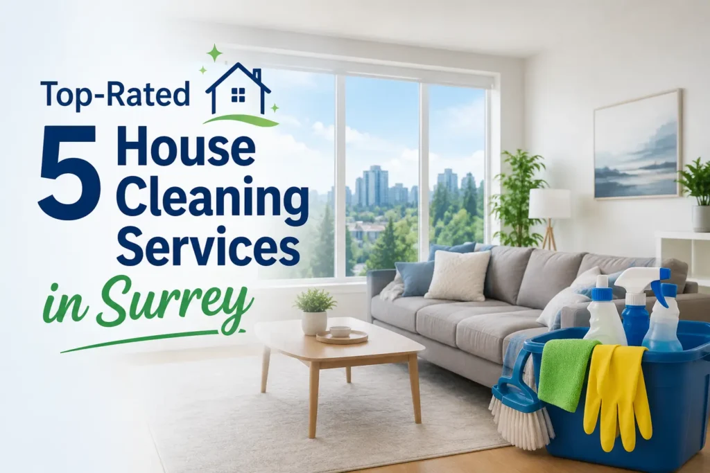 Top-Rated 5 House Cleaning Services in Surrey