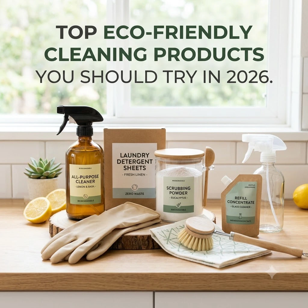 Top Eco-Friendly Cleaning Products You Should Try in 2026