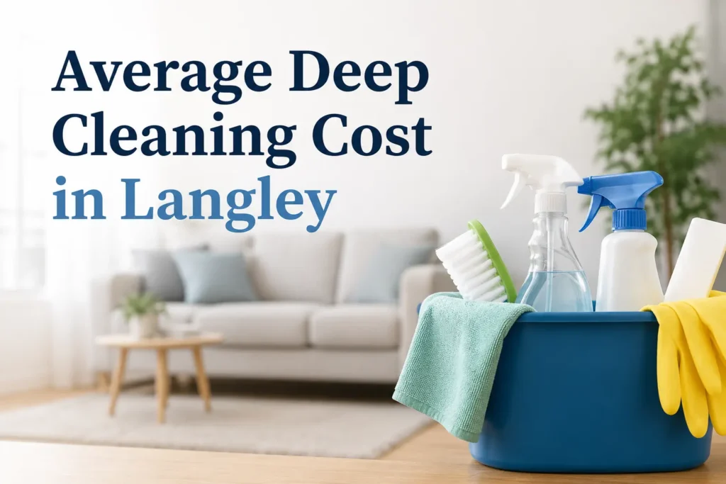 Average Deep Cleaning Cost in Langley (2026)