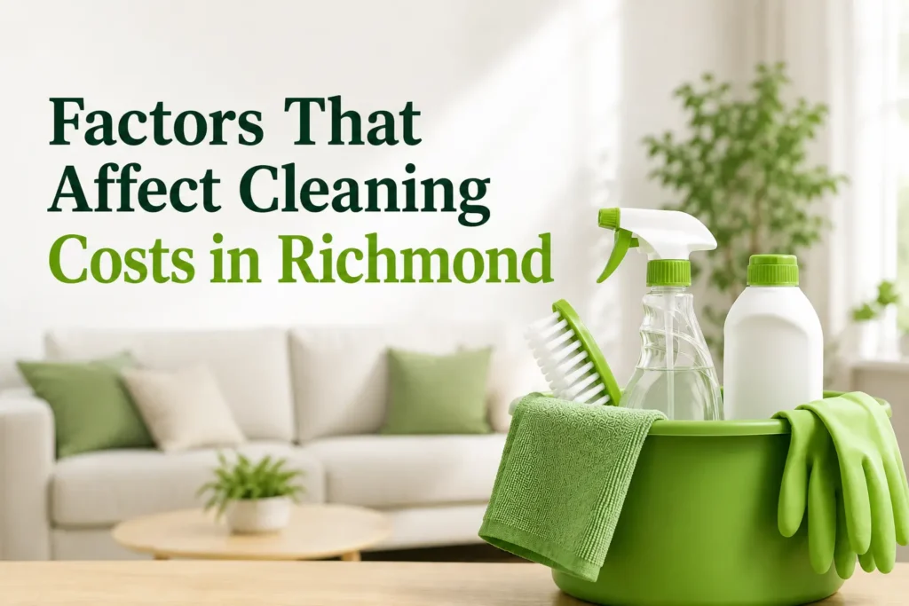 Factors That Affect Cleaning Costs in Richmond
