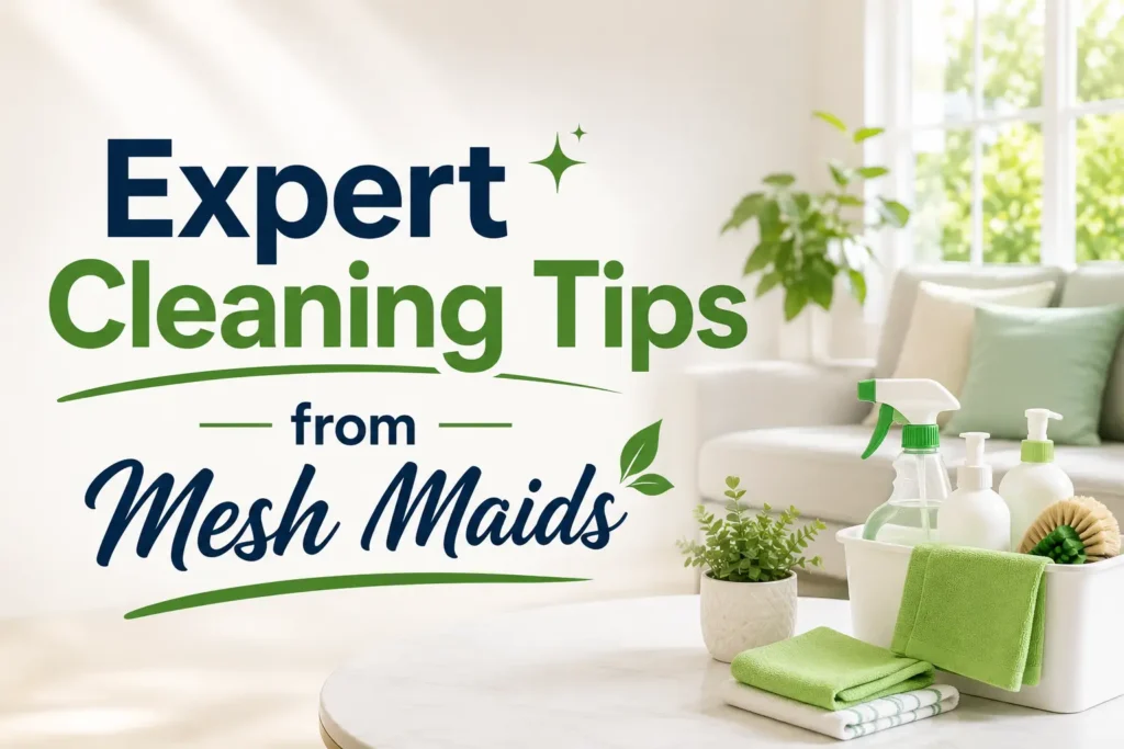 Expert Cleaning Tips from Mesh Maids
