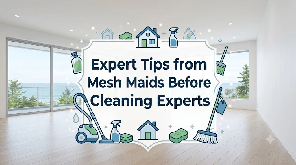 Expert Tips from Mesh Maids Before Hiring Move-Out Cleaning Experts