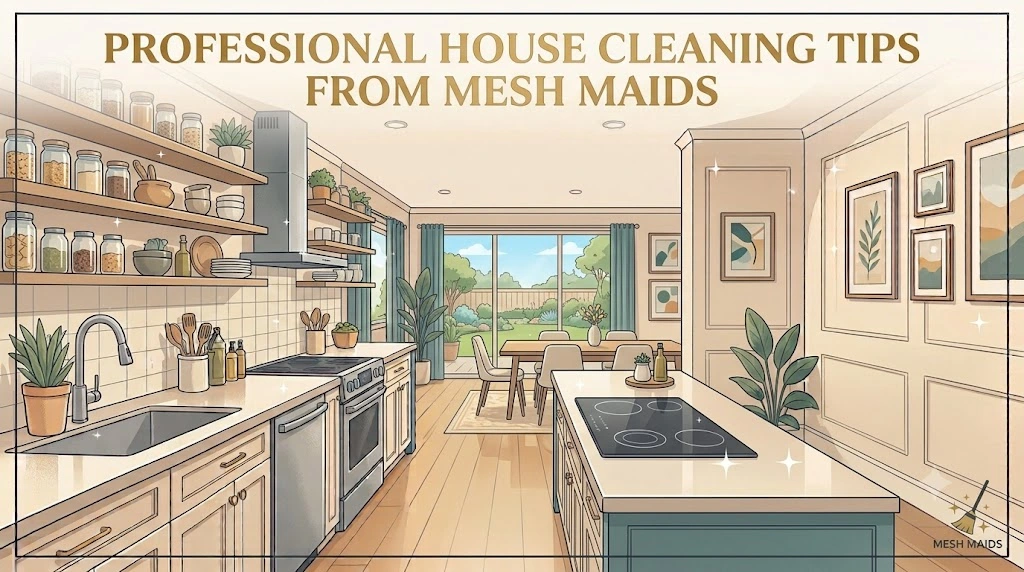 Professional House Cleaning Tips from Mesh Maids