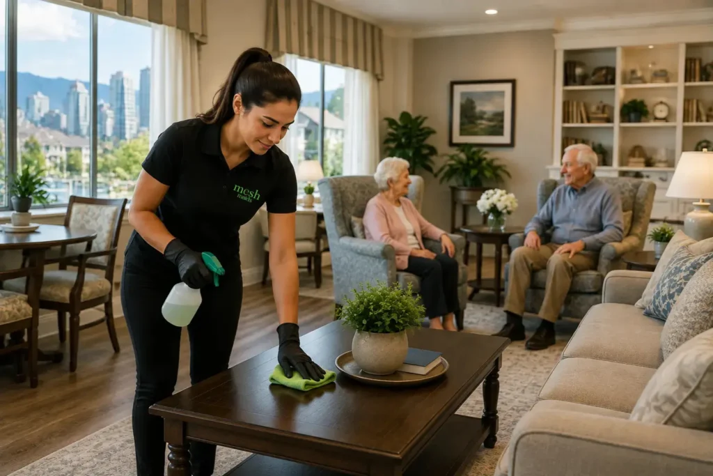 House Cleaning Services for Seniors in Vancouver by Mesh Maids