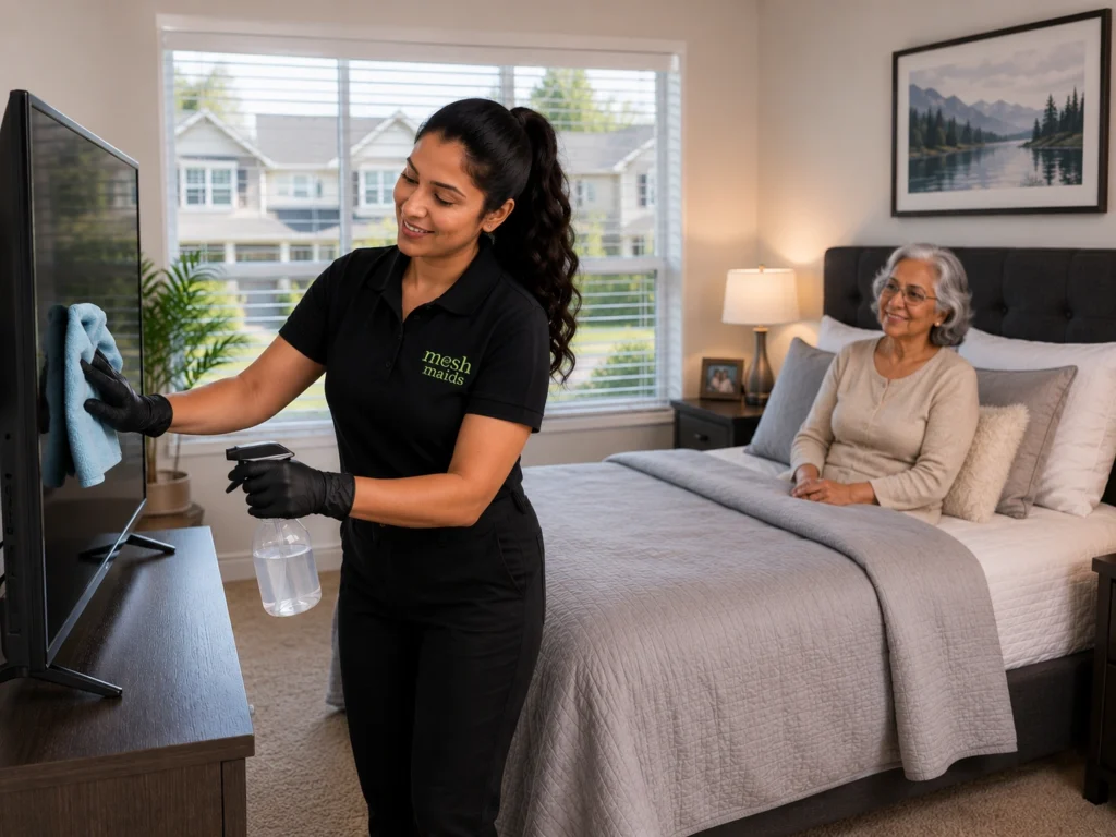 House Cleaning Services for Seniors in Surrey, White Rock and Delta by Mesh Maids