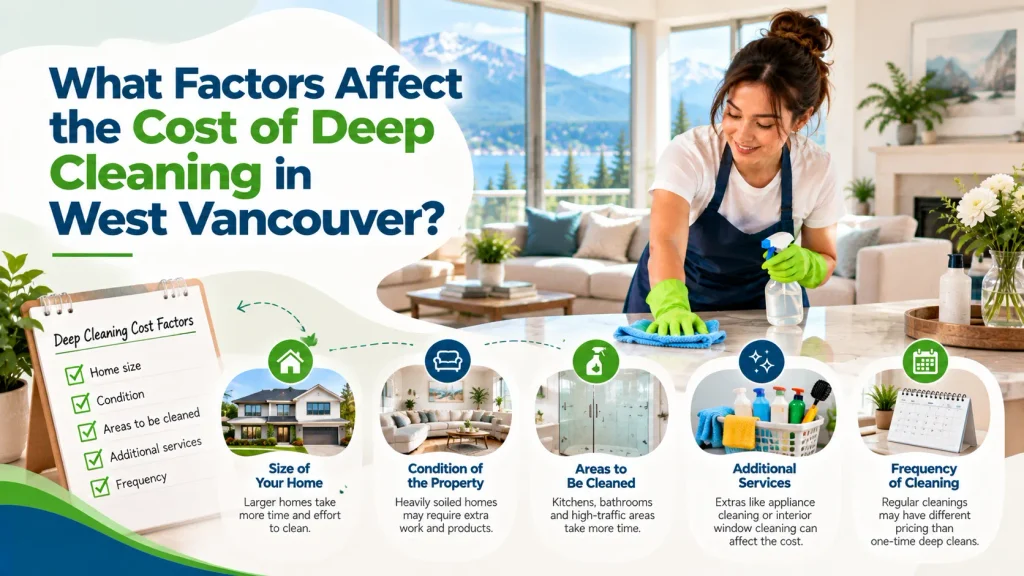What Factors Affect the Cost of Deep Cleaning in West Vancouver?