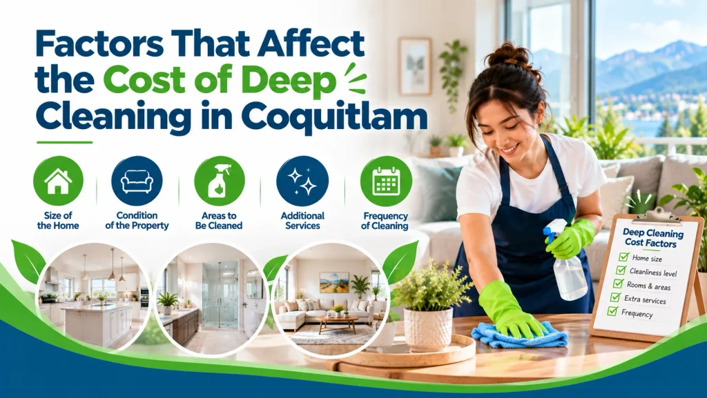 Factors That Affect the Cost of Deep Cleaning in Coquitlam