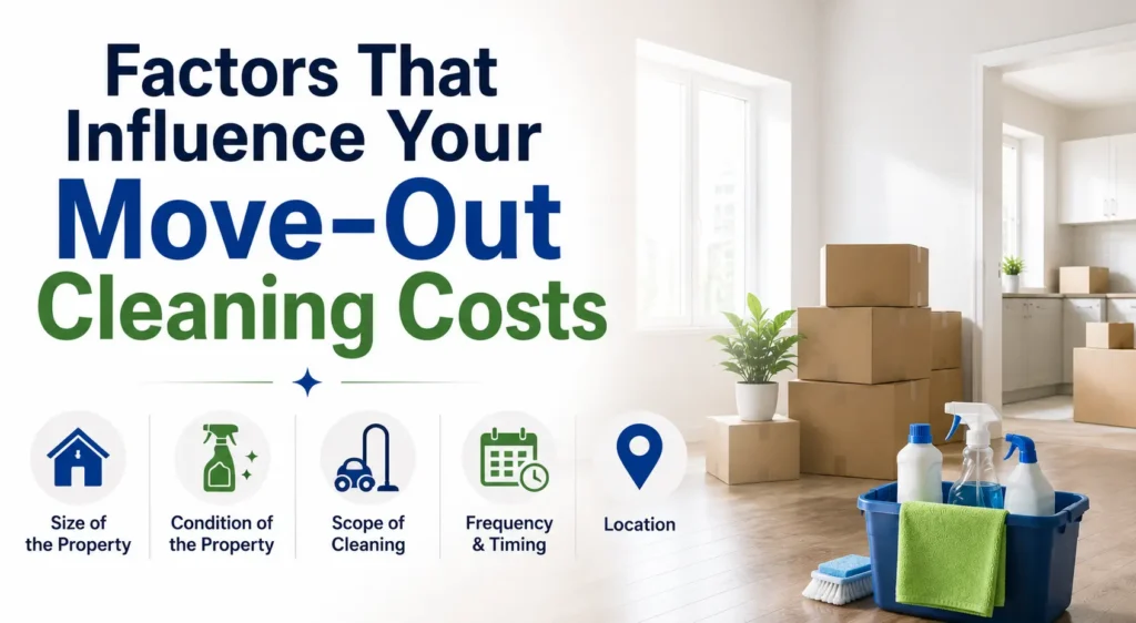 Factors That Influence Your Move-Out Cleaning Costs
