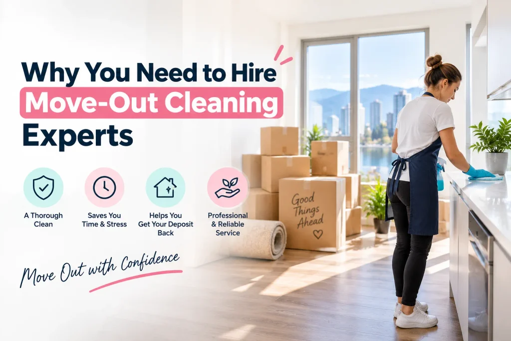 Why You Need to Hire Mesh Maids Move-Out Cleaning Experts