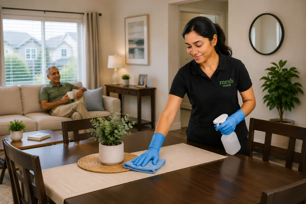 House Cleaning Services for Seniors in Kelowna, Lake Country & Vernon by Mesh Maids