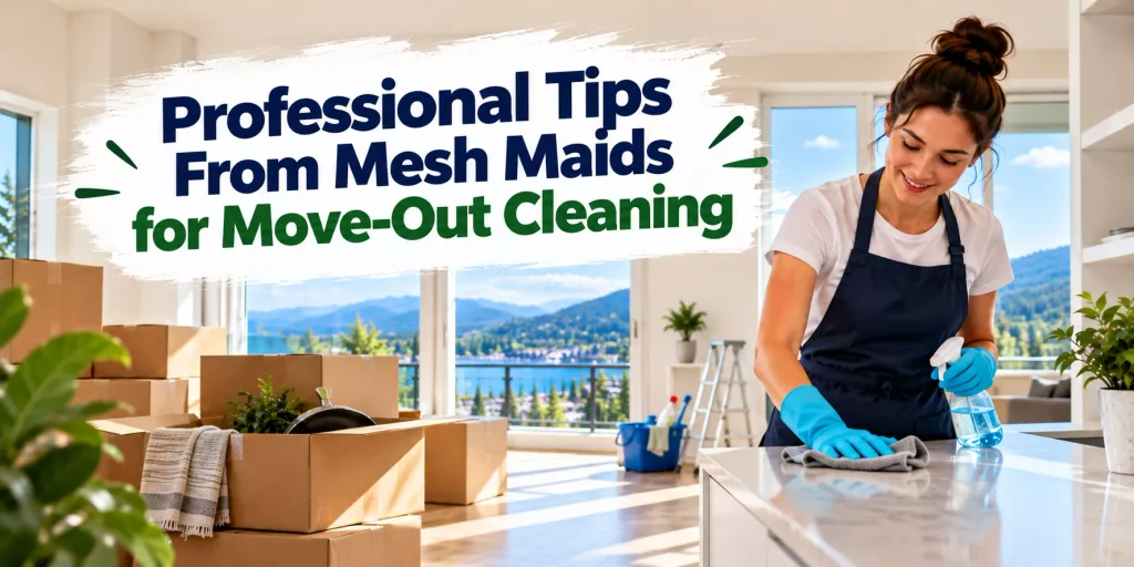 Professional Tips From Mesh Maids for Move-Out Cleaning