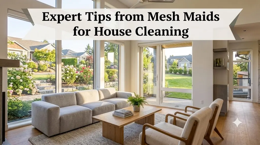 Expert Tips from Mesh Maids for House Cleaning