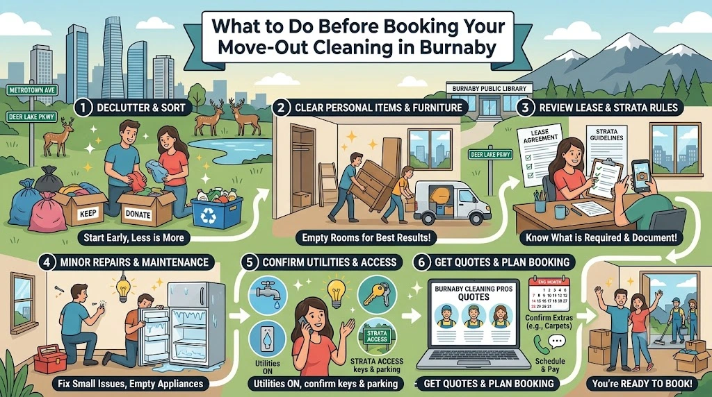 What to Do Before Booking Your Move-Out Cleaning in Burnaby